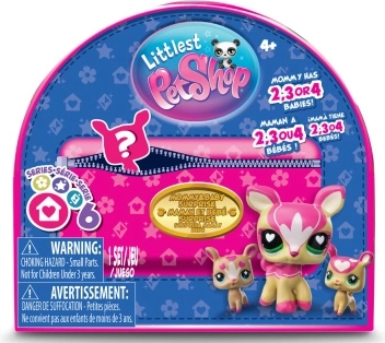 Littlest Pet Shop figūriņas – mamma un mazuļi