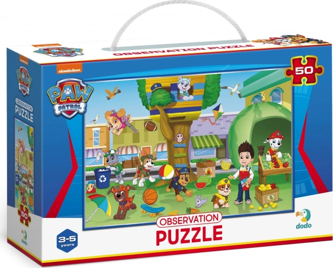 Attēlu meklēšanas puzle PAW PATROL 50 gabali DODO