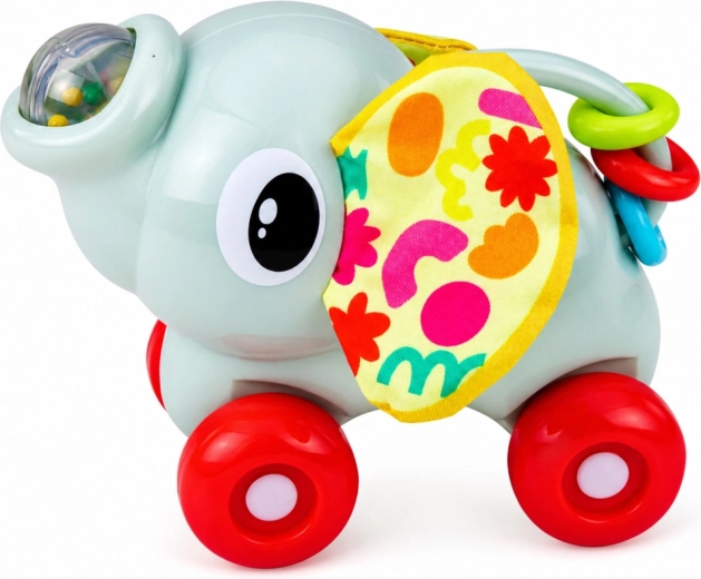 Rattle in the trunk for fun and hearing stimulation