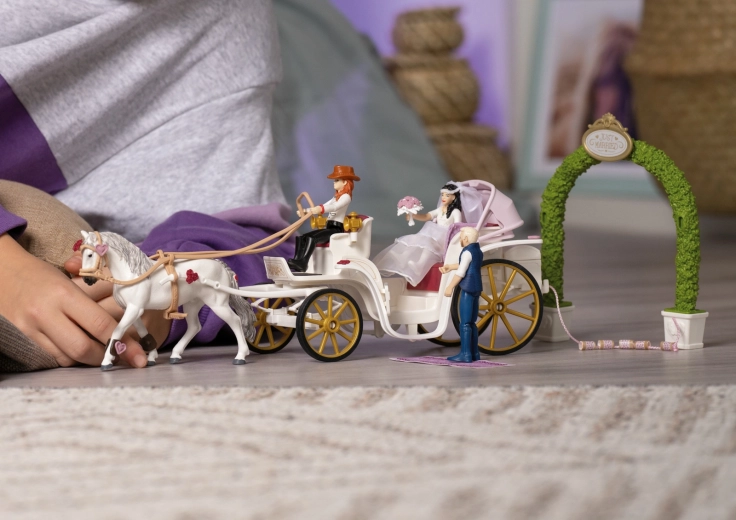 Lipizzaner in festive decorations