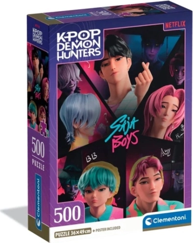 Puzle CLE 500 detaļas K-Pop Demon Hunters – Saja Boys