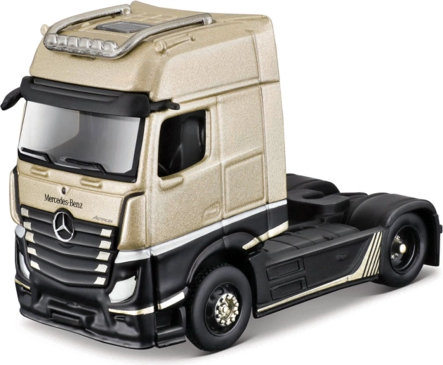 Maisto Mercedes-Benz Actros 1851 zelta-melns 1:64