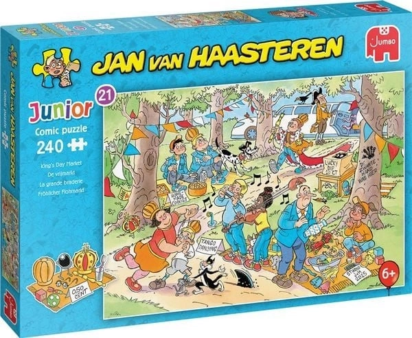 JUMBO Jan van Haasteren Junior Puzzle Royal Market, 240 Pieces