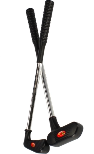 Two kids’ golf putters for easy putting