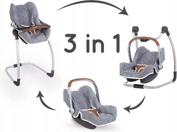 Smoby 3-in-1 high chair for dolls