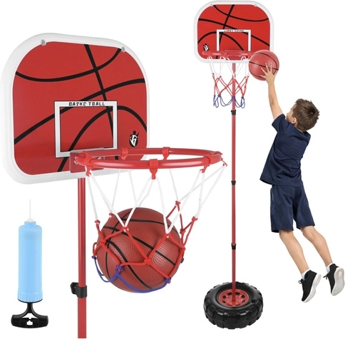 Bērnu basketbola grozs ar regulējamu augstumu 109–170 cm ISO TRADE