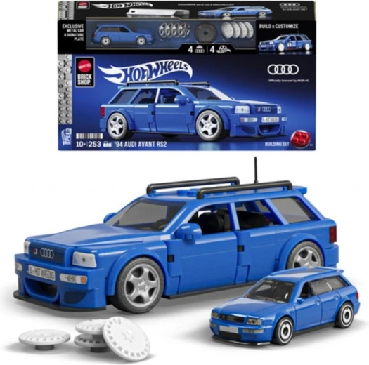 Mega Hot Wheels Ekstrēmā ātrums – Audi auto būvkomplekts
