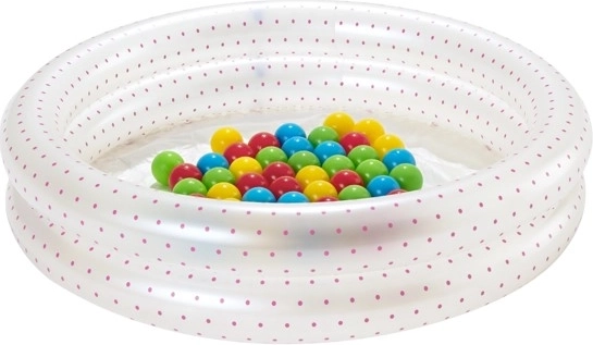 Piepūšamais baseiniņš ar bumbiņām 91 × 20 cm BESTWAY + 50 bumbiņas