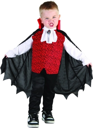 Kids’ vampire carnival costume (80–92 cm)