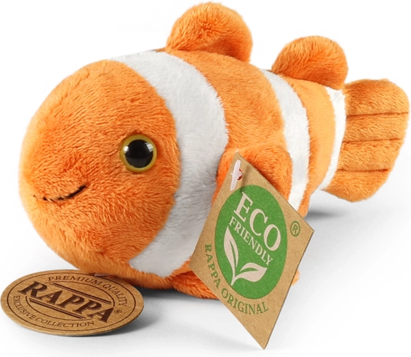 Rappa plīša zivtiņa klaunzivs (ocellaris) 14 cm, eco-friendly