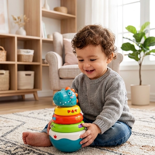 Rocking base for balance play