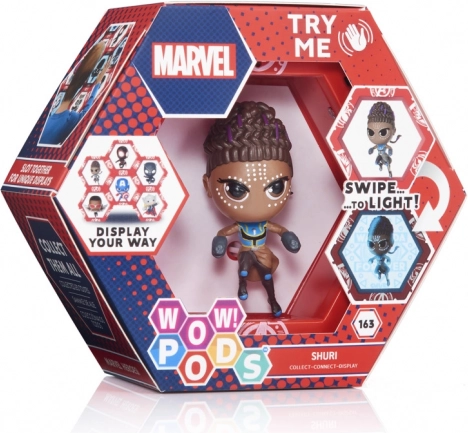 WOW POD Marvel – Shuri kolekcionējama izgaismota figūriņa