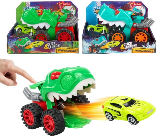 Dinosaur Launcher Car with Mini Car