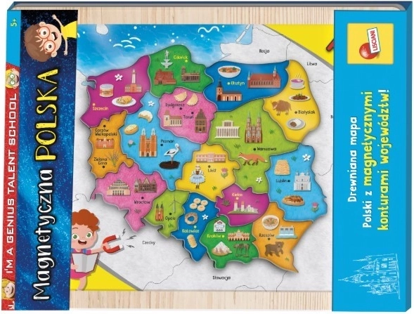 Magnetic Map of Poland I'M A GENIUS
