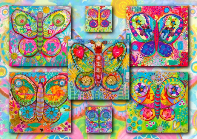 Butterfly Puzzle 1000 Pieces