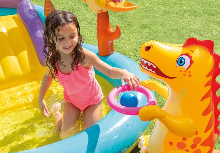 Ball games and dinosaur elements