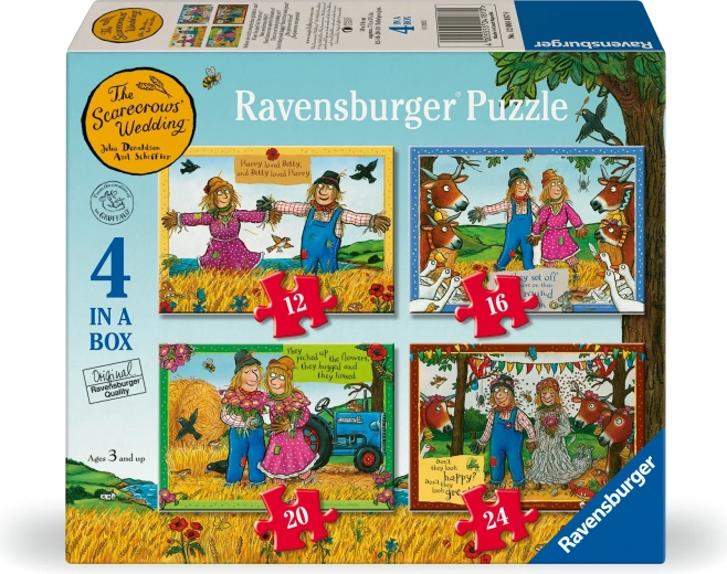 Puzle RAVENSBURGER Marvel: Maģiskās gaismas mītne 4 vienā (12–24 gabaliņi)