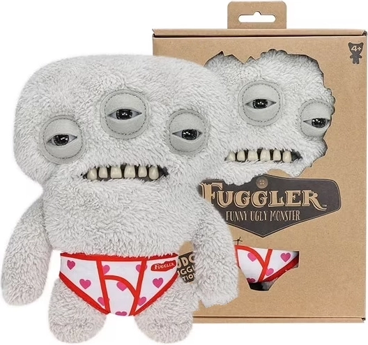 Fuggler Budgie Annoyed Alien in Underpants Plush Toy 22 cm