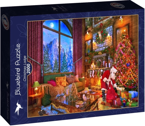 Bluebird puzzle Christmas Cabin 2000 pieces