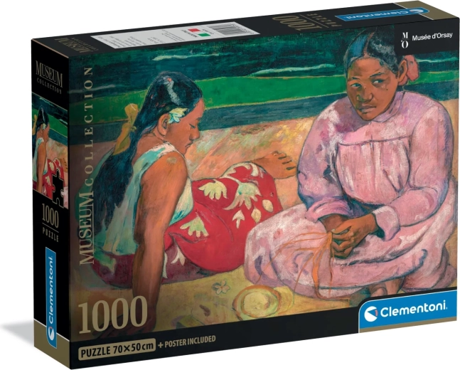 Clementoni puzle Museum Collection: Taiti sievietes 1000 detaļas