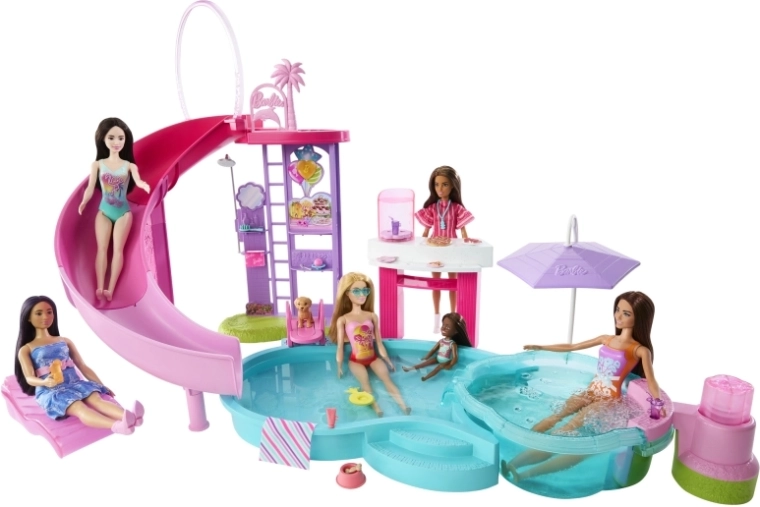 Hot tub with bubbling effect