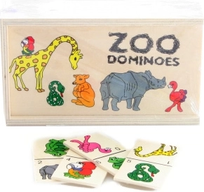 Koka domino “Zoodārzs”