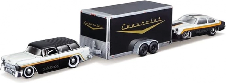 Metal bodies and rubber tires