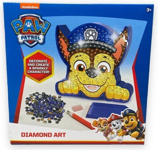 Diamond Painting Paw Patrol Chase 18 × 18 cm