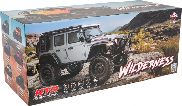 RC auto WILDERNESS RTR 1:10 balts