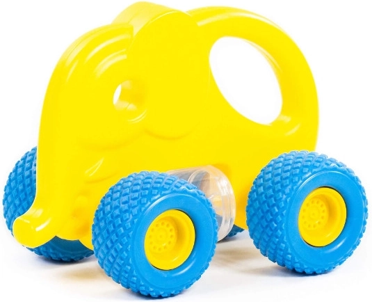 Baby Gripcar zilonītis – gumijas riteņi, grabulītis