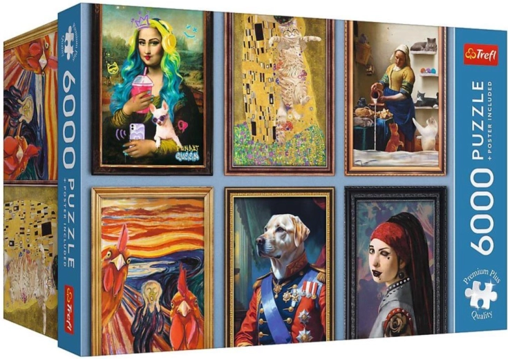 Puzle Trefl Premium Plus Fun Art Collection 6000 gabaliņu