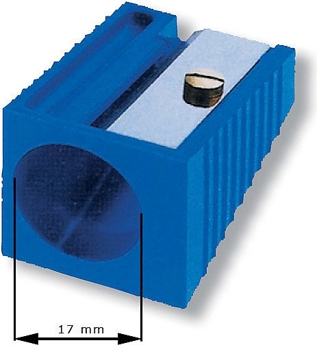 Plastic JUMBO Sharpener M+R for thick colored pencils