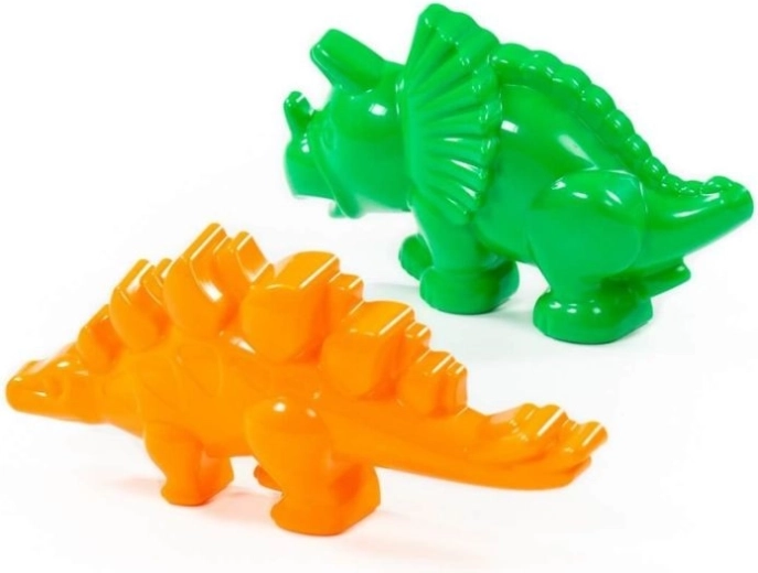 Dinozauru smilšu formiņas, 2 gab.