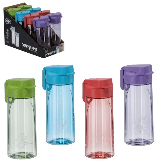 Dzeramā pudele 550 ml ar atveramu vāciņu - 1 gabals