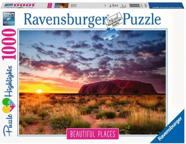 Puzle 1000 gabali Ayers Rock Austrālija