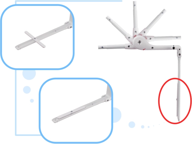 Nolokāms mehānisms ar drošības fiksatoru