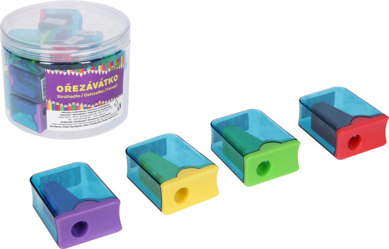 Pencil sharpener with reservoir - 1 piece