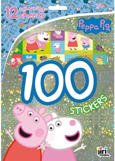 Peppa Pig Stickers and Coloring – 100 Stickers