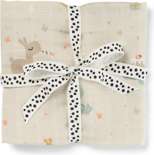Done by Deer Celebration Muslin Swaddle, Sand