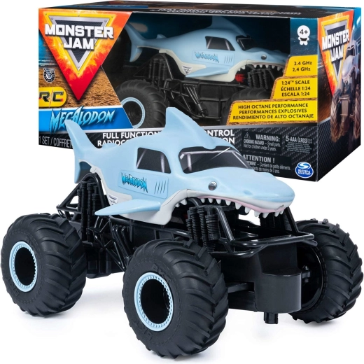 Monster Jam Megalodon tālvadības RC auto 1:24