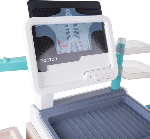 Realistic ECG/X-ray panel with light and sound effects