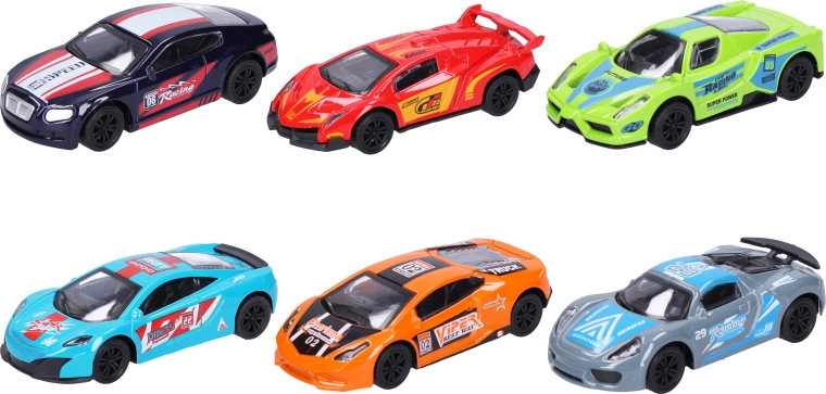 Atpakaļvelkama automašīnīte 10 cm - 1 gab.