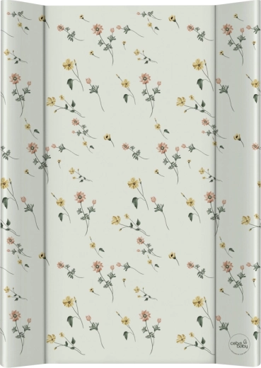 Ceba Baby mīksts pārtinamais paliktnis uz kumodes Basic floral breeze 50 × 70 cm