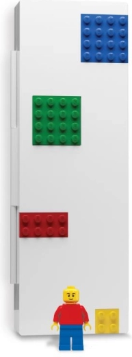 LEGO skolas penālis ar minifigūriņu, krāsains