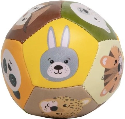 Soft ball with wild animals nature planet