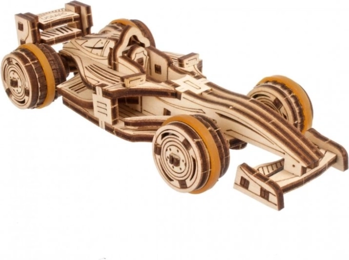 Ugears Compact racer – 3D koka mehāniska formulas puzle