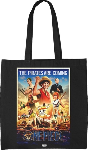 ONE PIECE canvas shopping tote