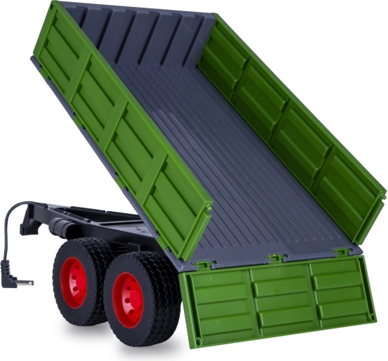 Remote-controlled tipping bed