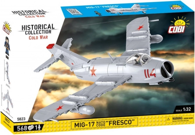 MiG-17 from the Historical Collection COBI model
