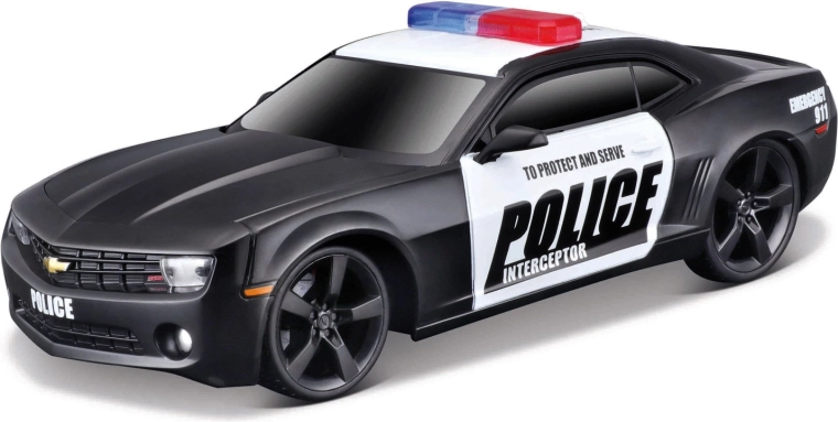 Maisto Chevrolet Camaro SS policija ar gaismām un skaņām 1:24